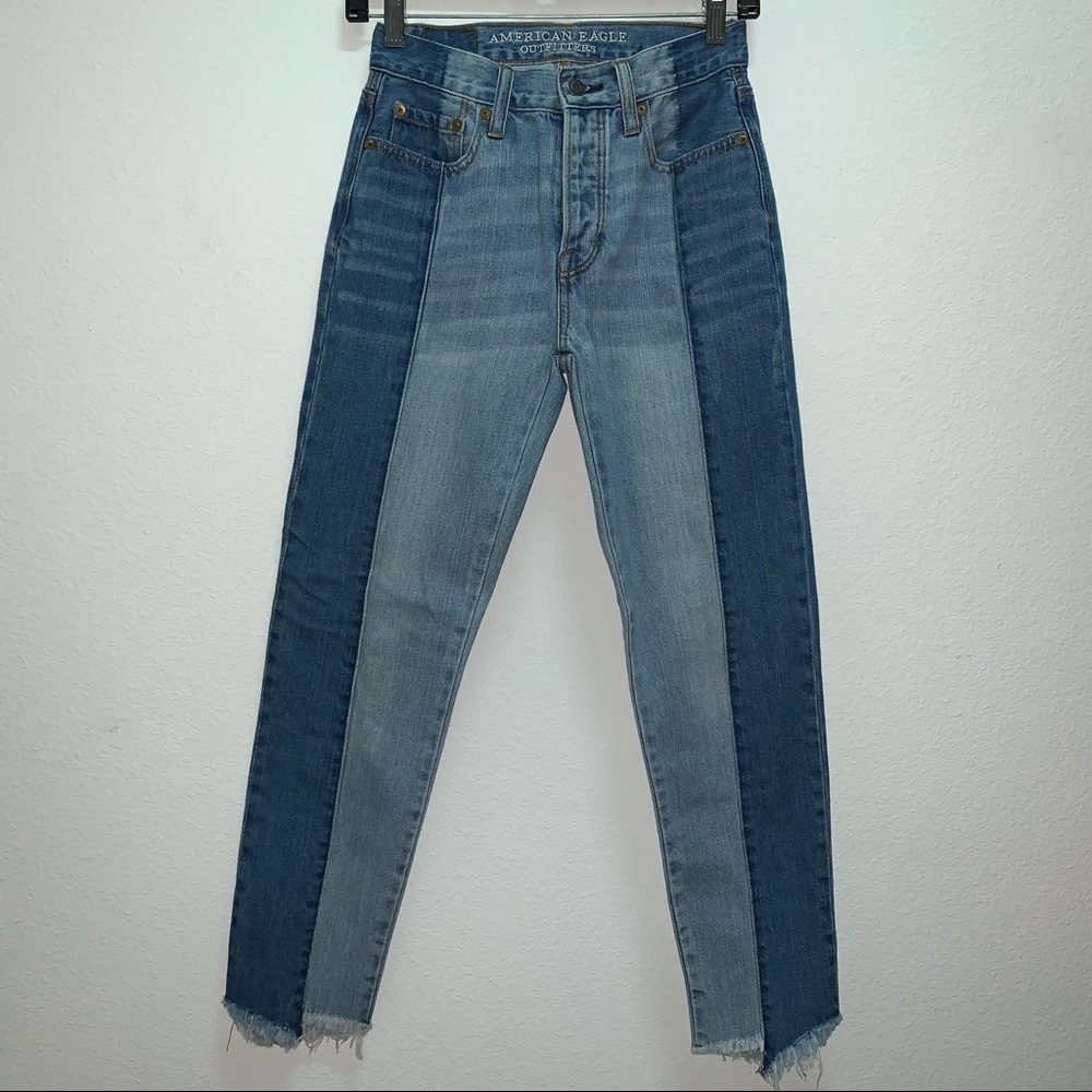 American Eagle- vintage high-rise jeans